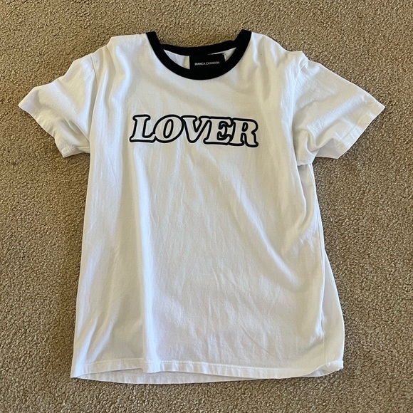 Bianca Chandon Lover Ringer T-shirt